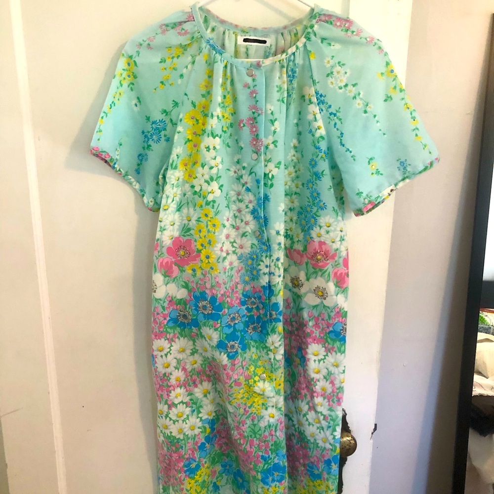 Floral Print Nightgown